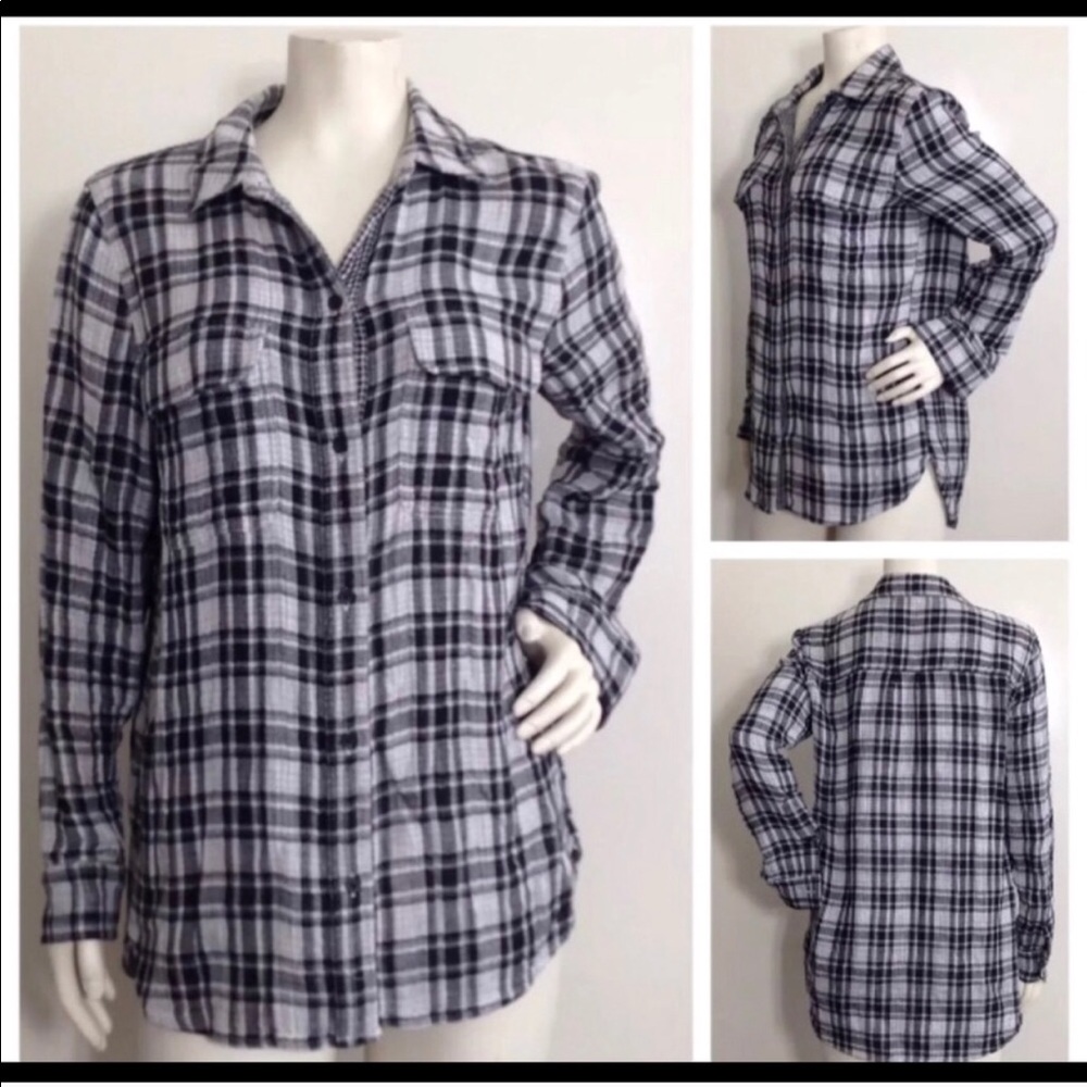 Madewell kemp oversized boyfriend shirt